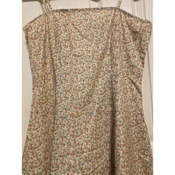 VTG Y2k Cottage Prairie Dress Womens Dainty Floral Print Feminine Boho Midi NWOT - Picture 14 of 16